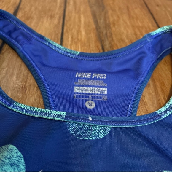 Nike Women's Sports Athletic Bra Dri-Fit Size Small Lot of 2 Blue Gray Racerback - Picture 6 of 11